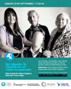 Ser alguien, la historia de un nieto recuperado